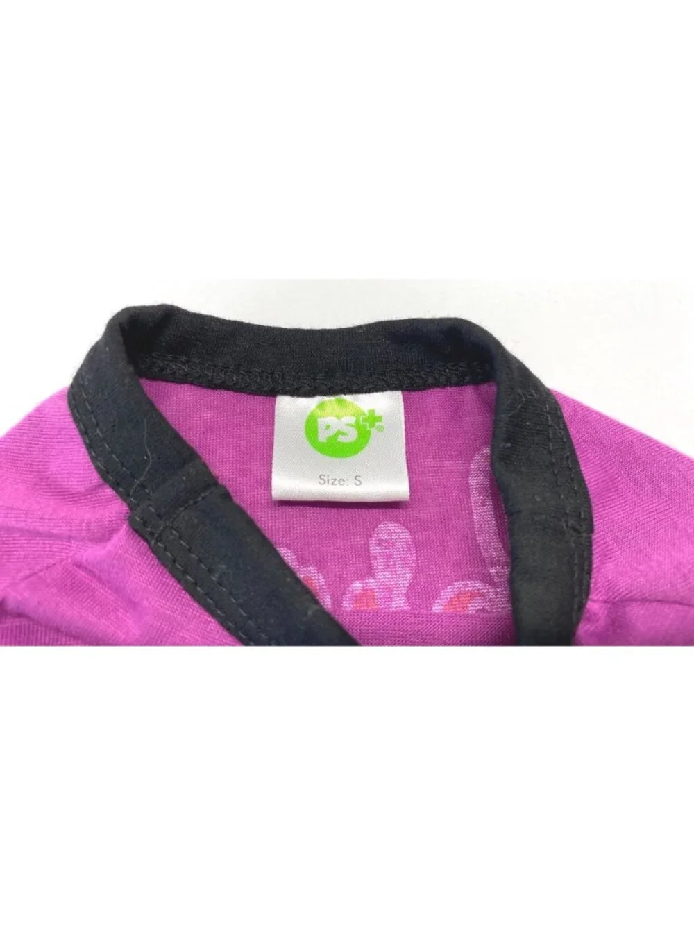 Dog Shirt Halloween Costume Size Small Pet Fashion Purple Black Graphic NEW